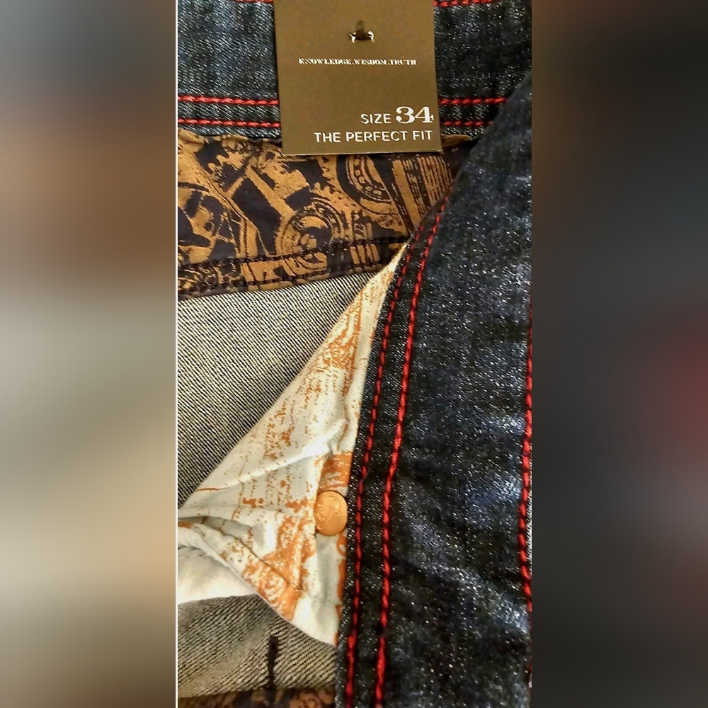 Robert Graham Indigo Denim Jeans NEW WITH TAGS . - Picture 5 of 12